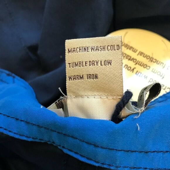 High Surf Board Shorts Navy Blue Tie Waist Size 38 - Picture 5 of 5